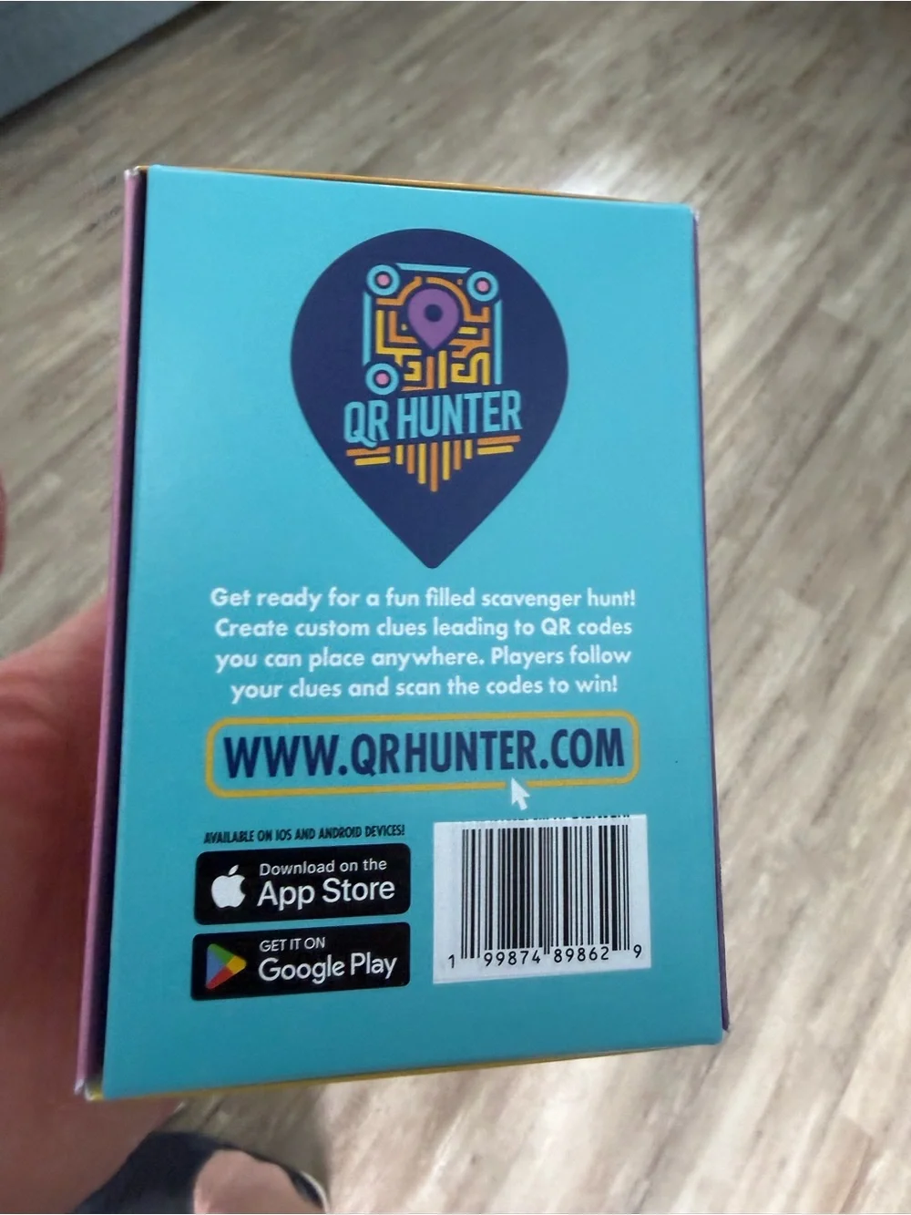 Scavenger Hunt Game | 5-Pack of QR Code Game Tiles